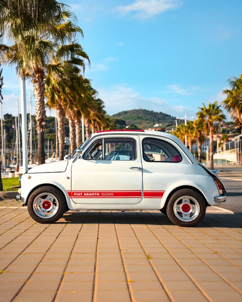 noleggio Fiat 500 Abarth Liguria